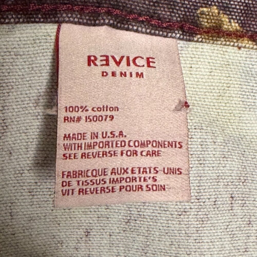 REVICE Purple Cargo Flare Jeans - Picture 13 of 15